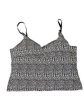 Vintage Y2K 90s leopard cheetah tank top XL Old Navy